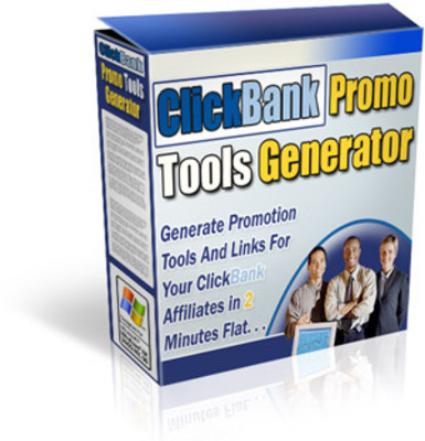 Product picture Click Bank Promo Tools Generator